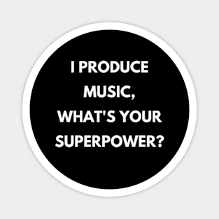 Music Producer Funny Magnet